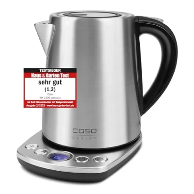 Afbeelding van Caso WK2100 waterkoker 1,2 l 2200 W Roestvrijstaal