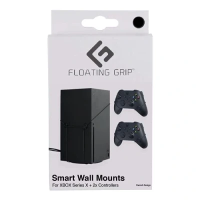 Afbeelding van Floating Grip Xbox Series X wall mount Bundle Black