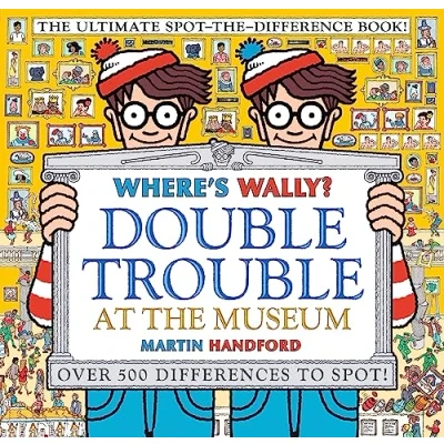 Afbeelding van Where&#039;s Wally? Double Trouble at the Museum: Ultimate Spot Difference Book!