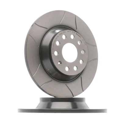 Afbeelding van BREMBO 08.C501.75 Remschijf 300 12 9 volledig, Gekerft Gecoat Met schroeven VOLKSWAGEN: Arteon, Tiguan II, Golf 7, AUDI: A3 Sportback, Saloon, Q3