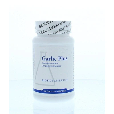 Afbeelding van Biotics Garlic Plus Tabletten 100TB