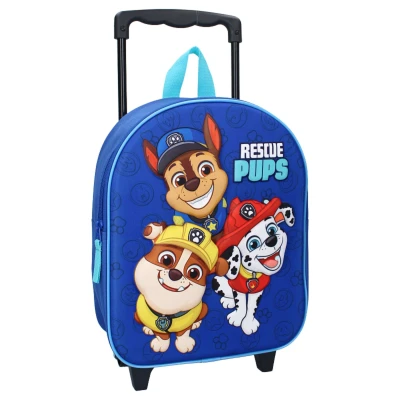 Afbeelding van PAW Patrol Another Dimension Trolley Rugzak 3D Blauw Chase / Marshall Rubble
