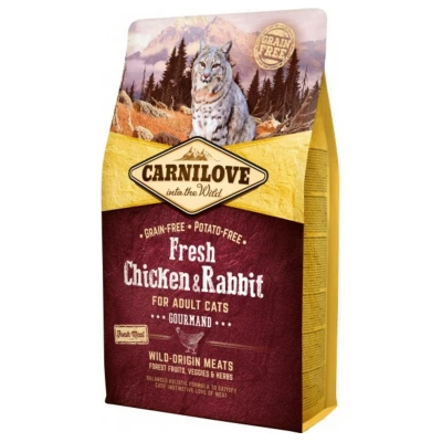 Afbeelding van Carnilove Fresh Chicken &amp; Rabbit Kattenvoer 2 kg