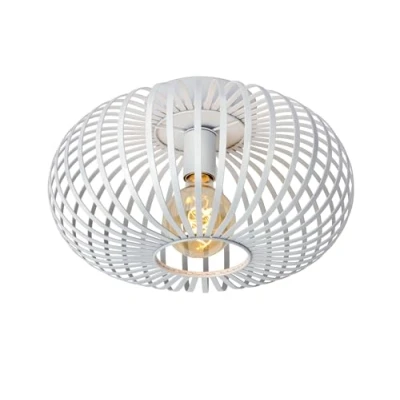 Afbeelding van Lucide MANUELA Plafonnière Ø 39,5 cm 1xE27 Wit