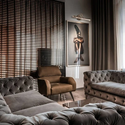 Afbeelding van Maytoni Picasso wandlamp schilderij goud
