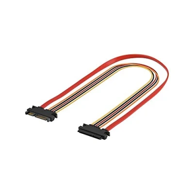 Afbeelding van Wentronic Interne gegevensverlenging en zwart netsnoer