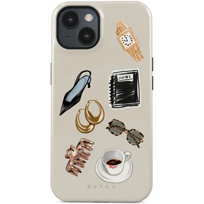 Afbeelding van Burga Tough Backcover MagSafe voor de iPhone 15 Boss Babe