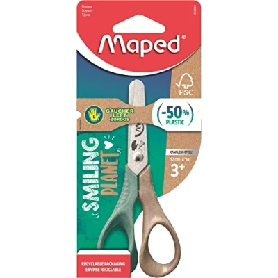 Afbeelding van Schaar Maped Smiling Planet 12cm links