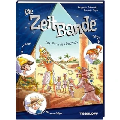 Afbeelding van Die ZeitBande. Band 1. Der Zorn des Pharaos