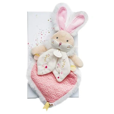 Afbeelding van Doudou et Compagnie DC3489 KANINCHEN VAN ZUCKER Stop Doudou, roze
