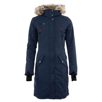 Afbeelding van WHIS Lange Jas Coach Warmte Element Dark Navy XS
