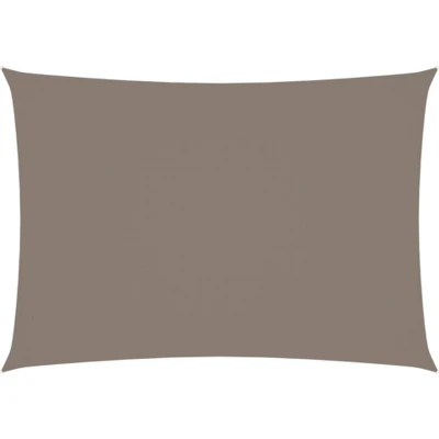 Afbeelding van Zonnescherm rechthoekig 3x4 m oxford stof taupe