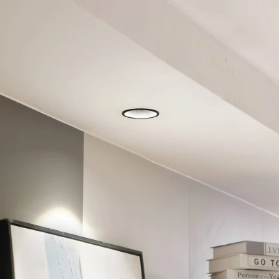 Afbeelding van Arcchio LED downlight Niria, zwart, 4.000K