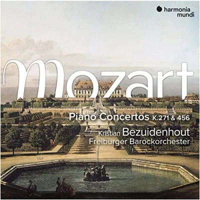 Afbeelding van Freiburger Barockorchester, Kristian Bezuidenhout Mozart: Mozart Piano Concertos K.271 &amp; K.456 (CD)