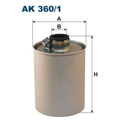 Afbeelding van Filtron Luchtfilter AK 360/1