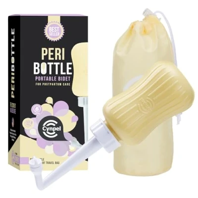 Afbeelding van Cynpel Peri Bottle Portable Travel Bidet for Men or Women Labour and Maternity Hospital Bag Essentials After Birth Recovery Tools Postpartum Mum Perineal Spray