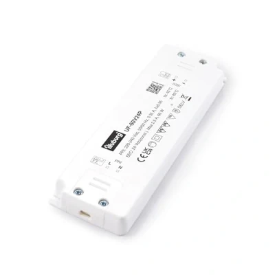 Afbeelding van illuburg Led transformator, 24 V, 60 W, ultradun, plat, zonder flikkeren, led, voeding, driver power supply