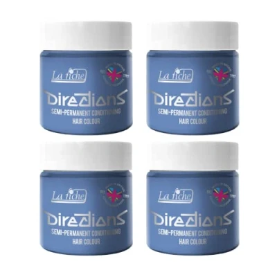 Image de 4 X La Riche Directions Coloration Semi Permanente 100 ml (Silver)