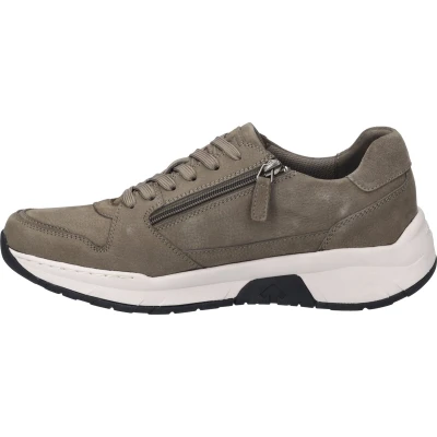 Afbeelding van Josef Seibel Sneakers laag, Heren, Maat: 40, Taupe Nubukleer