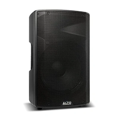Afbeelding van Alto Professional TX315 700 Watt 15 Inch 2 weegs aangedreven PA luidspreker met signaalbegrenzing en schakelbare microfoonlijnvoorversterker XLR in/uit