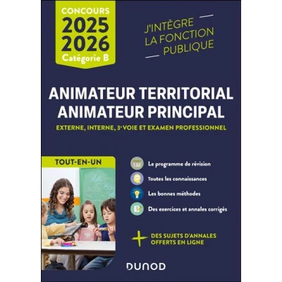 Image de Concours animateur territorial, principal 2025 2026