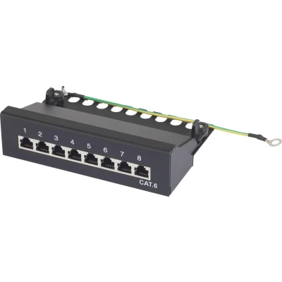 Afbeelding van Renkforce 8 poorten Netwerkpatchbox CAT 6 1 HE