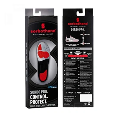Afbeelding van Sorbothane Pro Inlegzolen 45 46