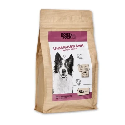 Afbeelding van 2kg Dogs&#039;n Tiger Adult Dog Innocent Lam droogvoer voor honden