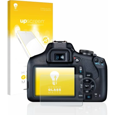 Afbeelding van upscreen Screenprotector voor Canon EOS 2000D Folie Beschermfolie Beschermglas matte