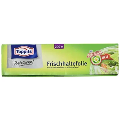 Afbeelding van Toppits Rekfolie 200 m, 1 verpakking (1 x stuk) met aftrekhulp