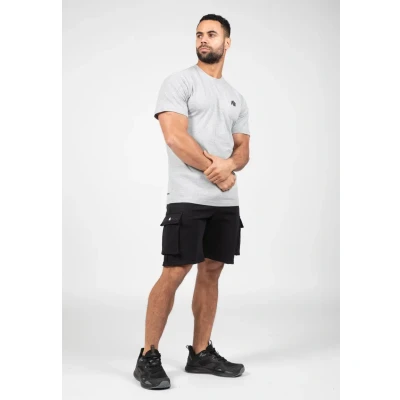 Afbeelding van Gorilla Wear Hudson Cargo Sweat Shorts Sportbroek Zwart 2XL