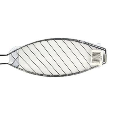 Afbeelding van Fackelmann Visgrill, omkeerbaar, barbecuegereedschap, stalen kom met speciale antiaanbaklaag, houten handvat, 60 x 13 cm, 1 stuk