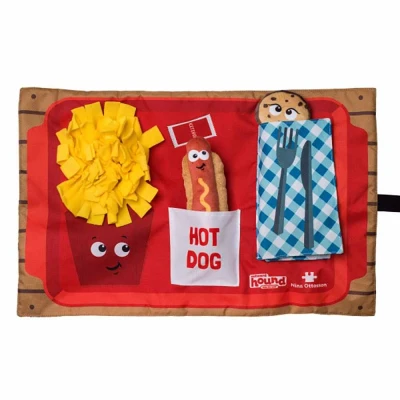 Afbeelding van Nina Ottosson Hondenpuzzel Activity Matz Fast Food Fun