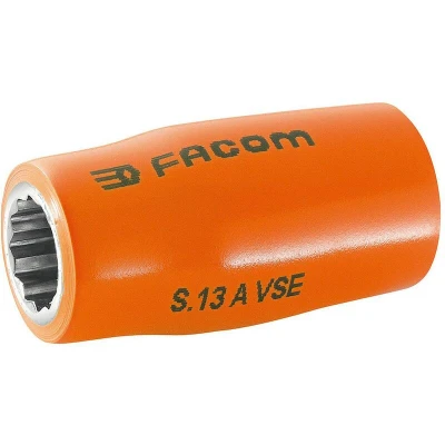 Image de FACOM S.12AVSE capuchon 1/2&quot; hexagonal, isolé jusqu&#039;à 1000 volts, série VSE 12 mm