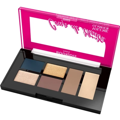 Afbeelding van 1+1 gratis: Bourjois Volume Glamour Coup de Coeur Oogschaduw Palette 002 Cheeky Look