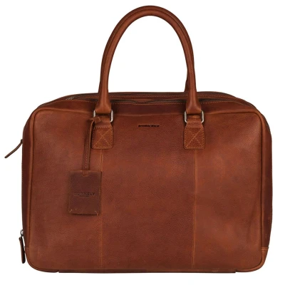 Afbeelding van Burkely Antique Avery Worker 15.6&quot; cognac