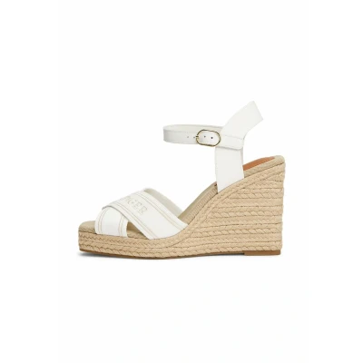 Afbeelding van Tommy Hilfiger Espadrilles, Dames, Maat: 36, Ecru Katoen