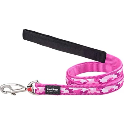Afbeelding van Hondenriem Red Dingo Camouflage Fuchsia (2 x 120 cm)