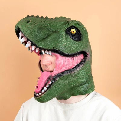 Afbeelding van MikaMax Dinosaurus Masker Dinosaur Mask Halloween Verkleedkleding Verkleding