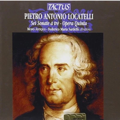Afbeelding van Federico Maria Sardel Modo Antiquo Locatelli: Sei Sonate . Trs O Due V (CD)