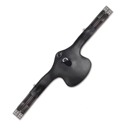 Afbeelding van Waldhausen Singel met Buikflap Zwart 135cm