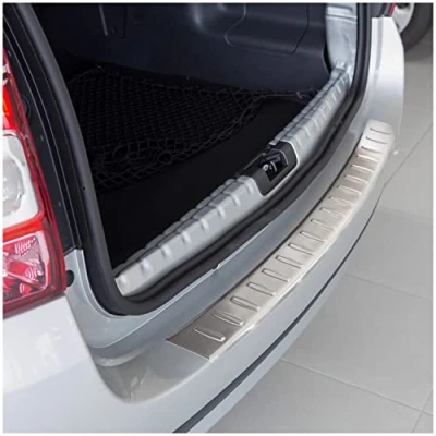 Afbeelding van tuning art 678 Kofferbakrandbescherming voor Dacia Duster 2010 2017 roestvrij staal
