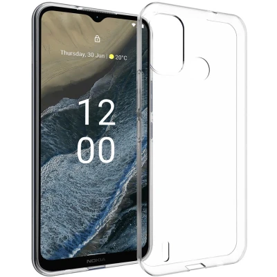 Afbeelding van Accezz Hoesje Geschikt voor Nokia G11 Plus Siliconen Clear Backcover Transparant