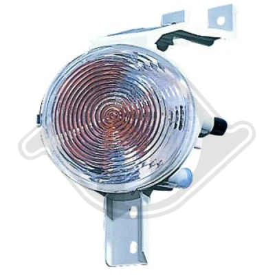 Afbeelding van DIEDERICHS 1205072 Knipperlichten Wit Rechts voor Met lamphouder MINI: Hatchback, Convertible