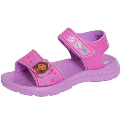 Afbeelding van gabby&#039;s dollhouse Zomersandalen voor meisjes, waterdichte EVA strandschoenen, Roze