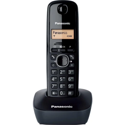 Afbeelding van Panasonic Kx tg1611blh Dect Single Zwart