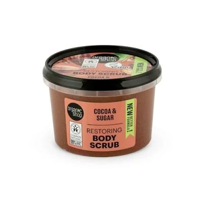Afbeelding van Organic Shop Body Scrub Cocoa 250 ml