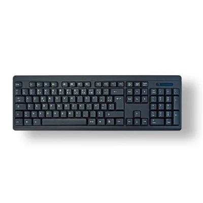 Image de MCL Samar ACK 301W/N Clavier sans fil 2.4 GHz AZERTY Français noir