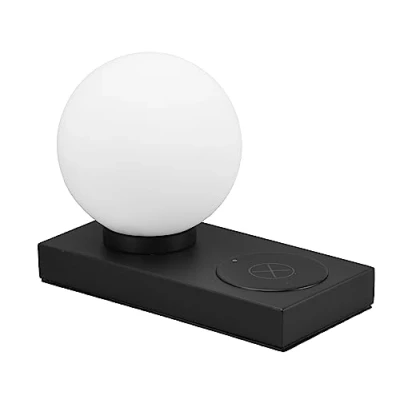 Afbeelding van REALITY Tafellamp Chloe 1x E14 40W Zwart
