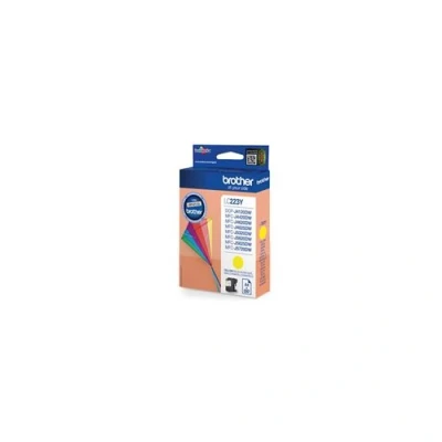 Afbeelding van Brother Inktcartridge, 600 Pagina&#039;s, Oem Lc 223y, Geel Inktcartridge